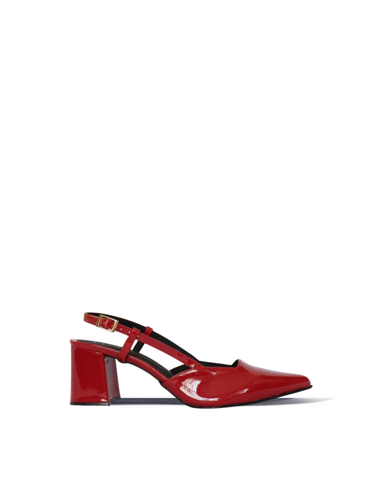 TACONES JULIETA ROJOS