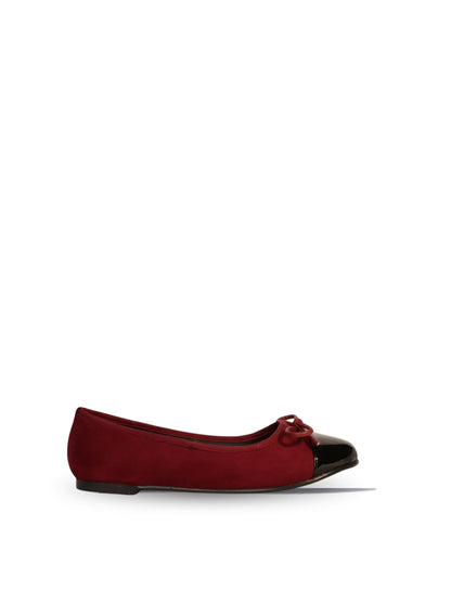 FLATS CHANEL BURGUNDY