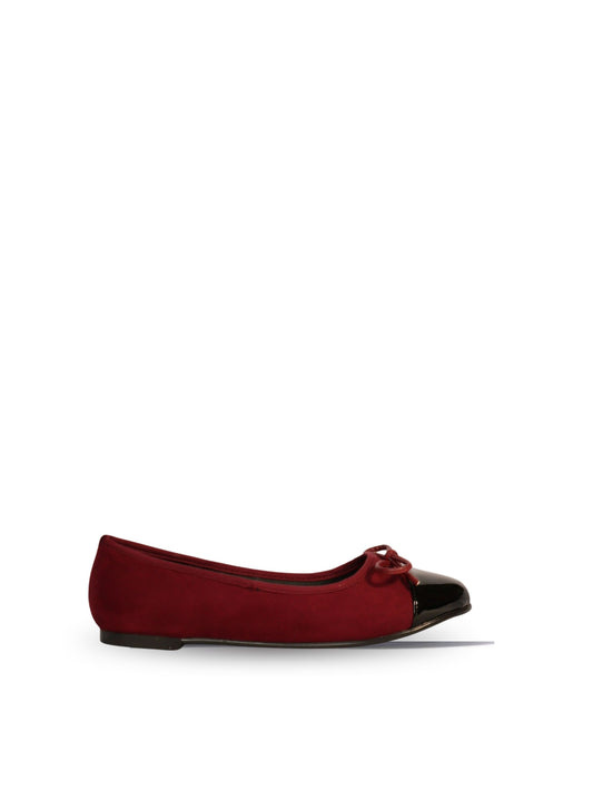 FLATS CHANEL BURGUNDY