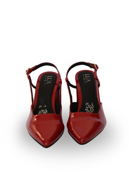 TACONES JULIETA ROJOS