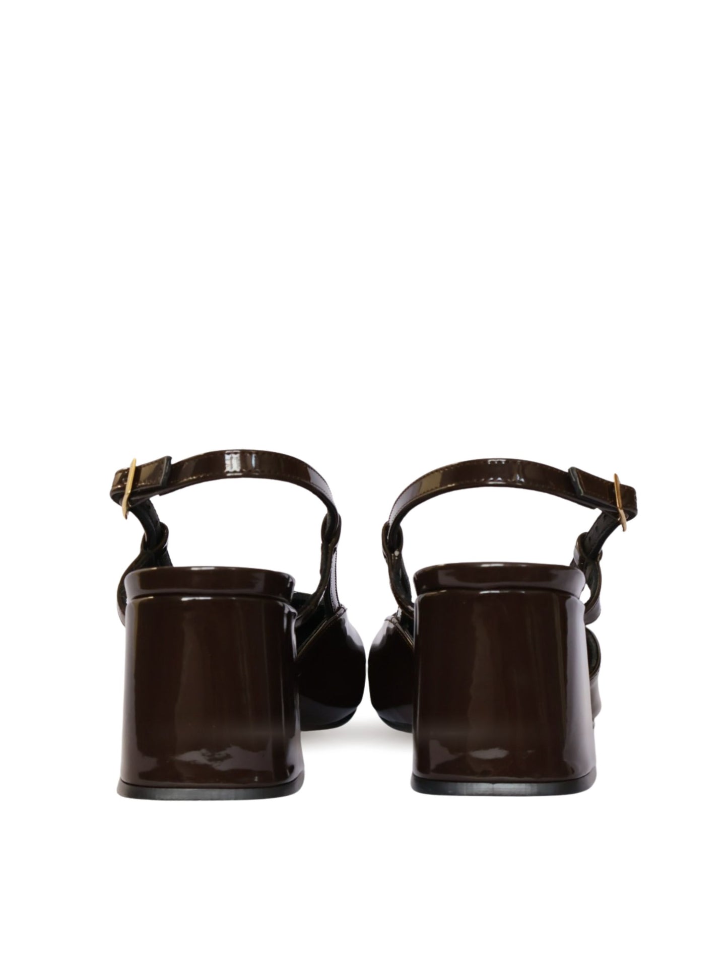 TACONES JULIETA CHOCOLATE